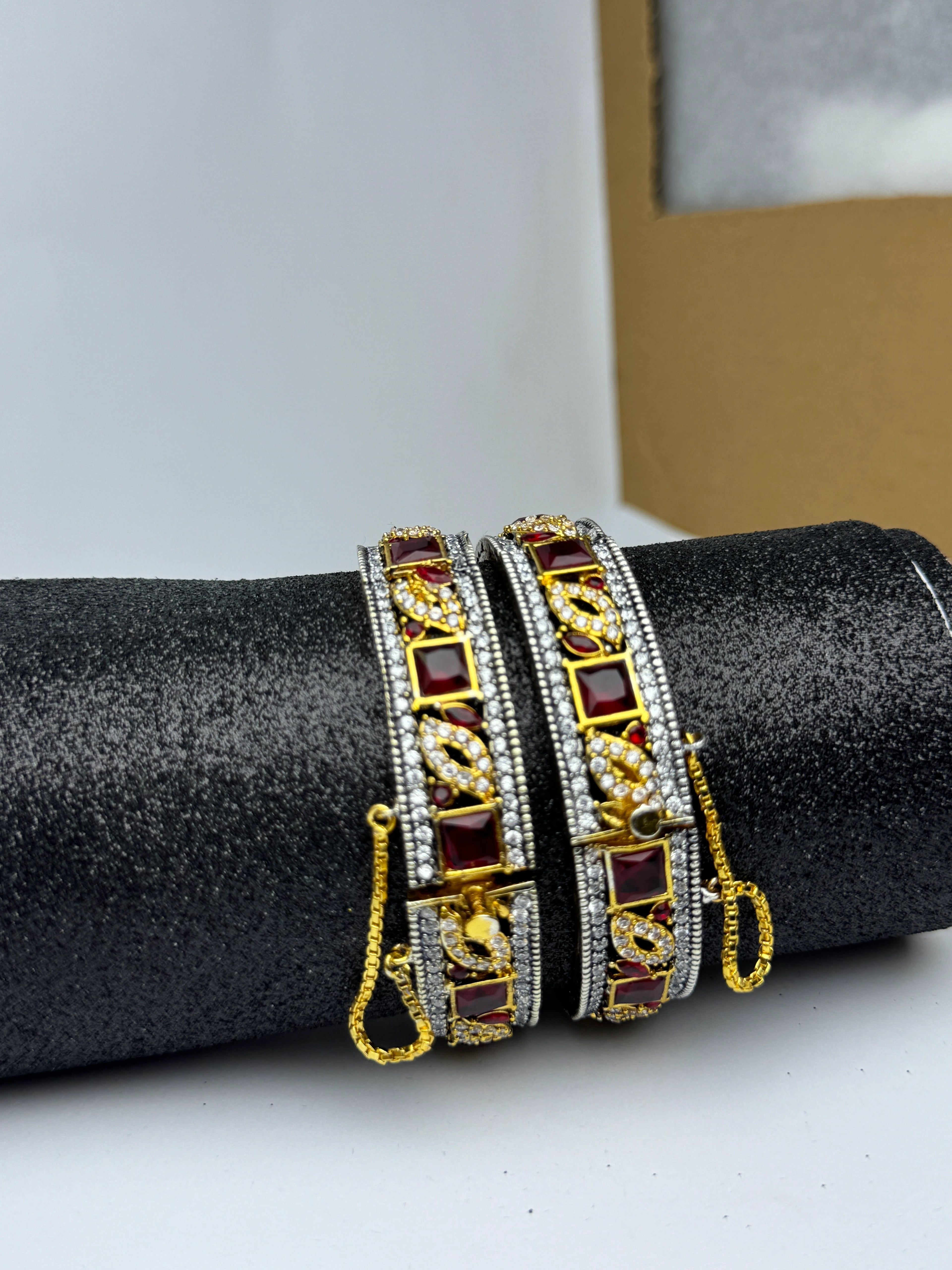 Goldplated Designer Ruby Kara