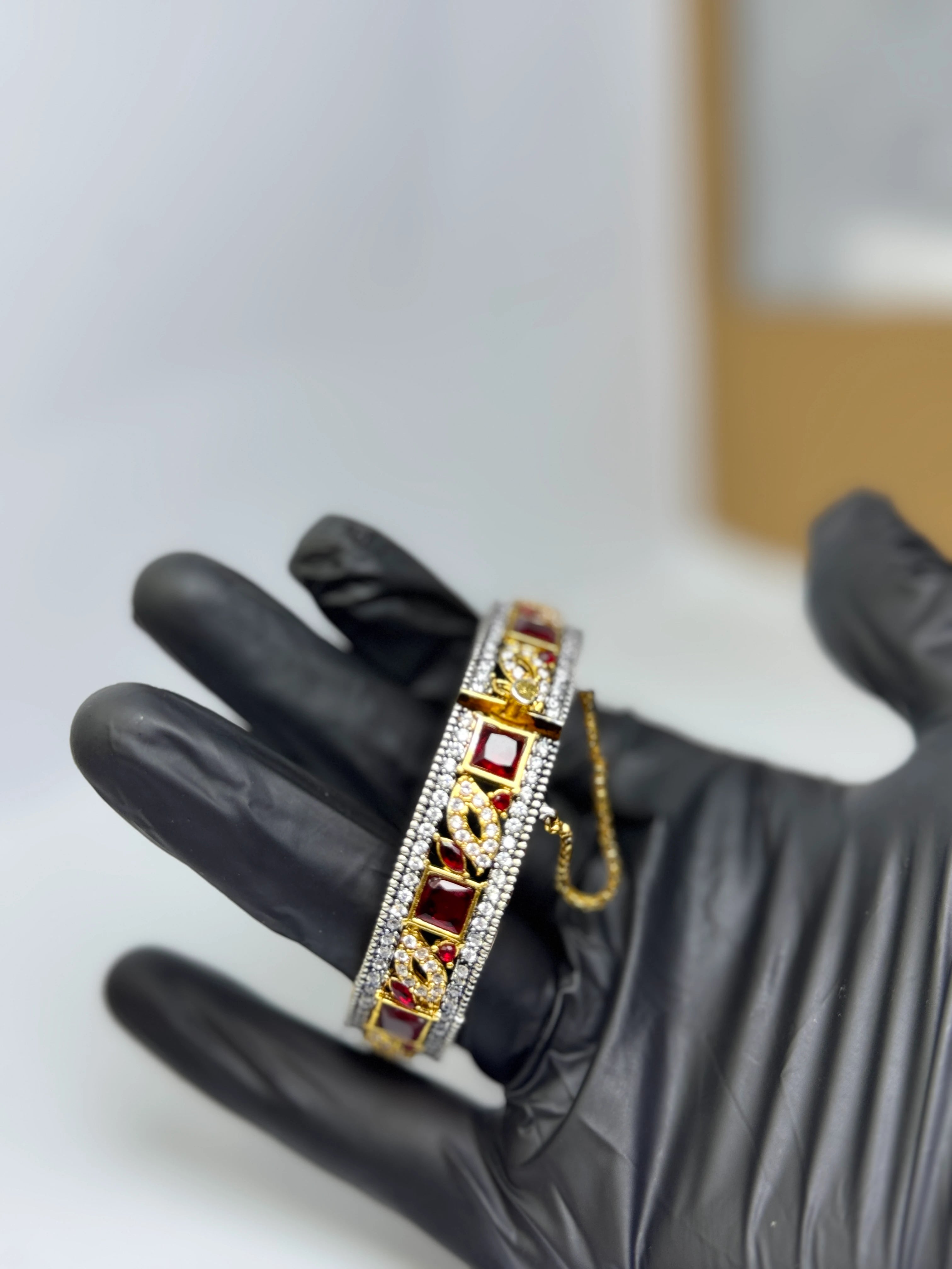 Goldplated Designer Ruby Kara